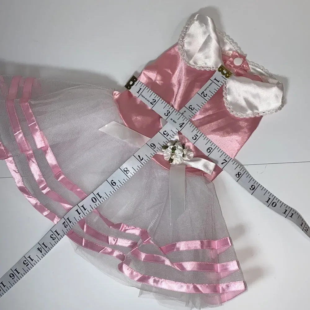 Tutu Tulle & Satin Fancy Dog Dress